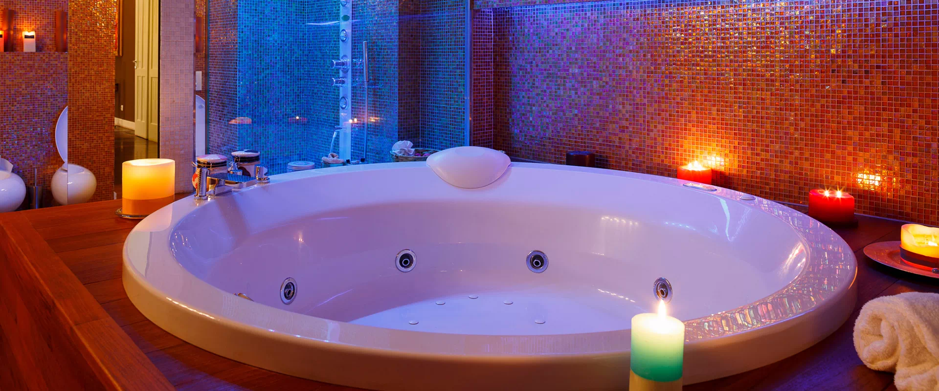 wanna z hydromasażem